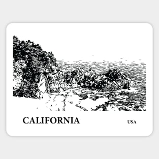 California USA Sticker